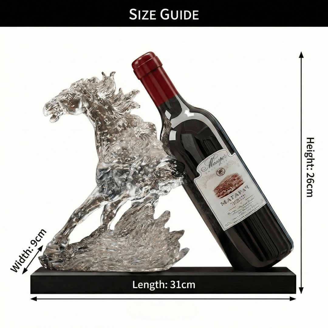 UNTAMED POUR | Rearing Horse Wine Holder