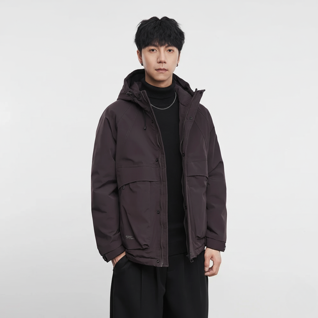 Hooded Workwear Jacket