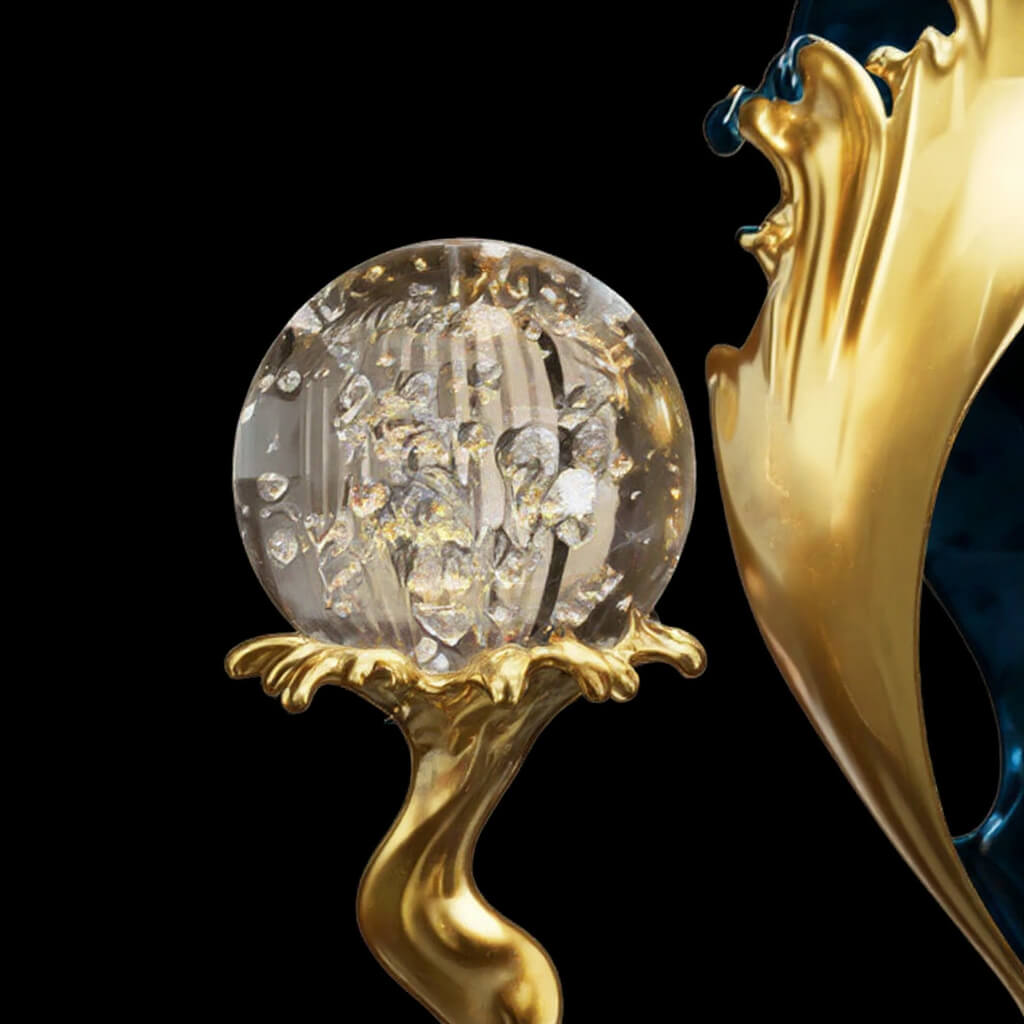 PROSPERITY | Rising Wave Sculpture