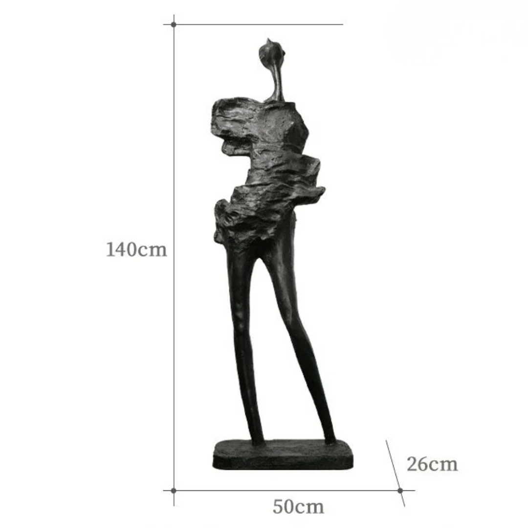 THE VOYAGER | Abstract Elongated Figure Sculpture