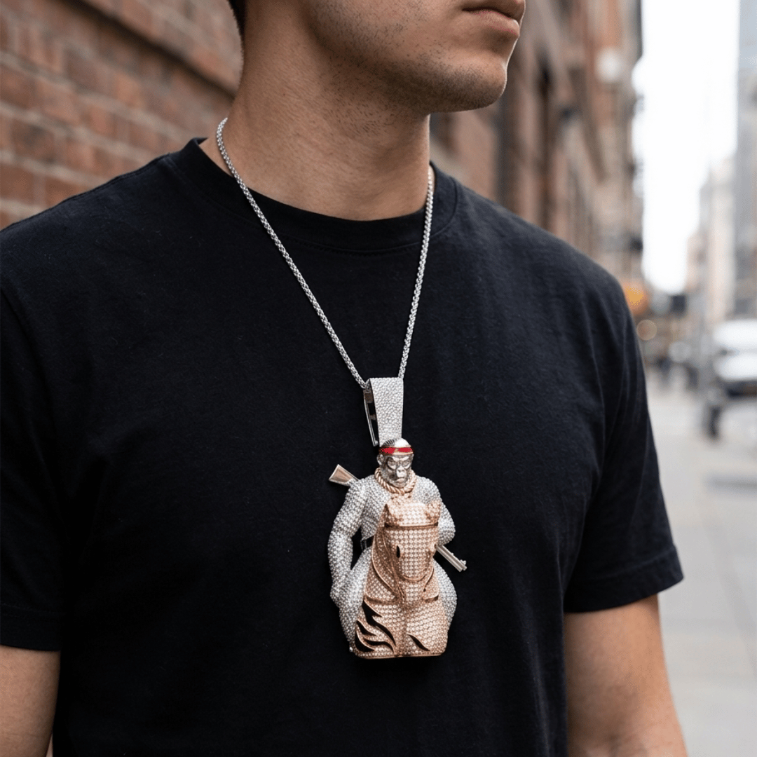 Iced Out King of the Jungle Pendant