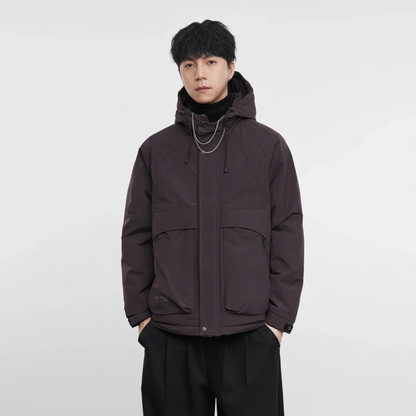 Hooded Workwear Jacket