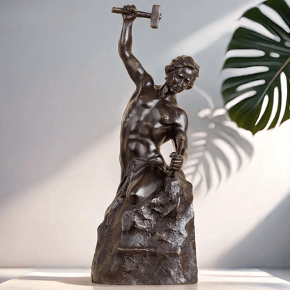 Self-Made Man Bronze Sculpture