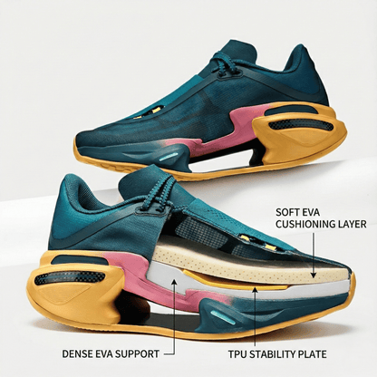 Moseles PowerStride - Heavy-Sole Athletic Sneakers