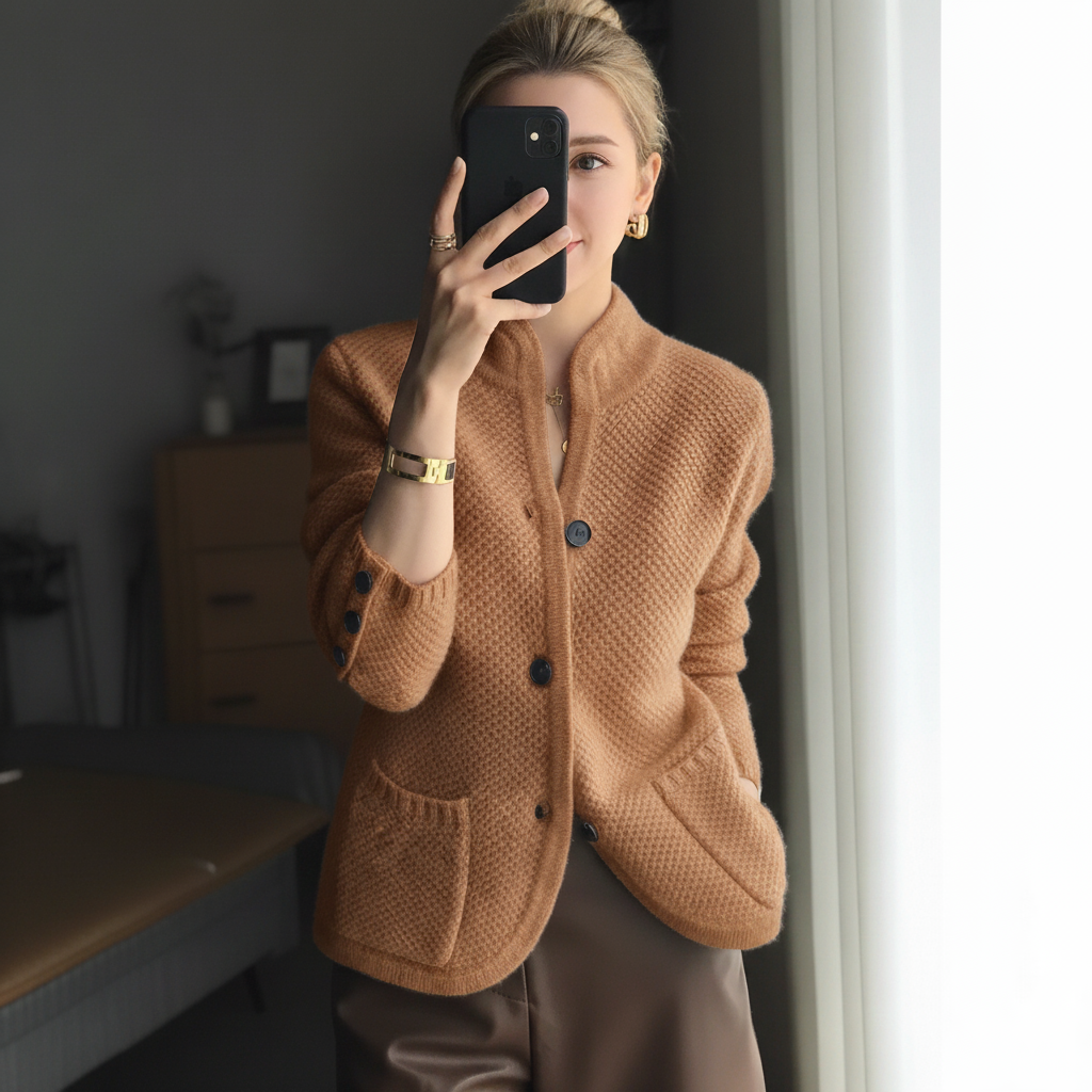 100% Cashmere Cardigan