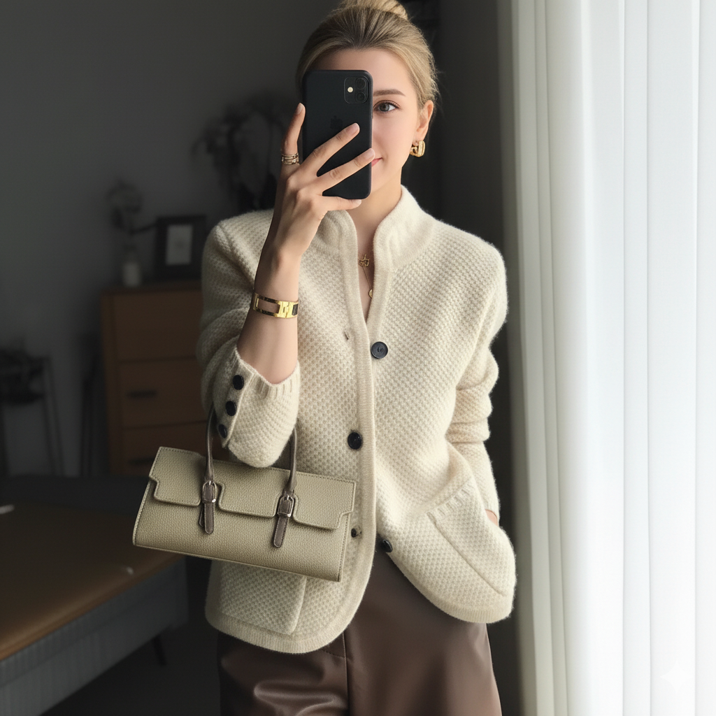 100% Cashmere Cardigan