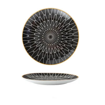 Hypnotic™ Geometric Dinner Plate Collection