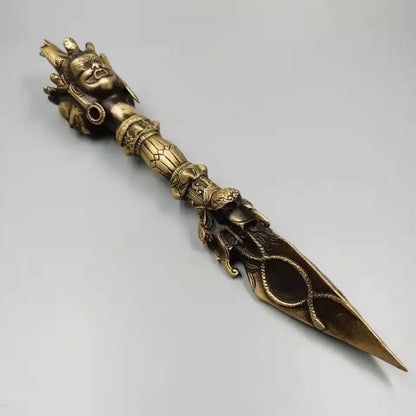 Brass Phurba Ritual Dagger