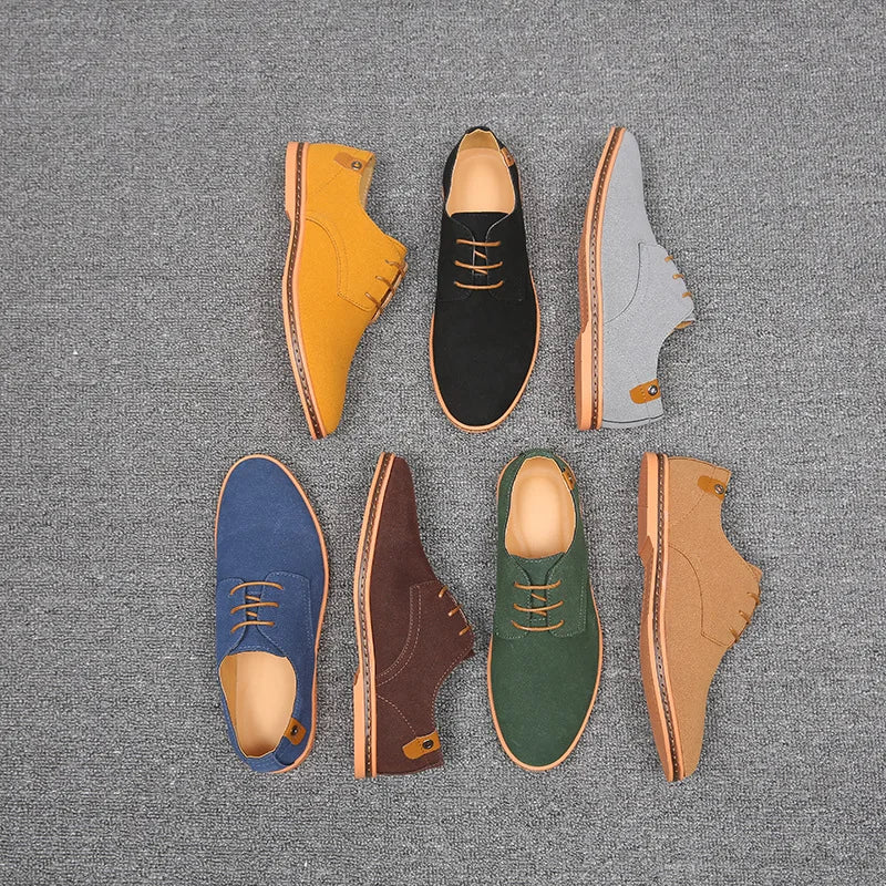 VersaLux Suede Oxfords