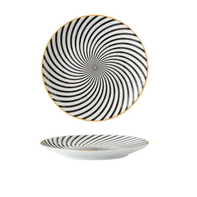 Hypnotic™ Geometric Dinner Plate Collection