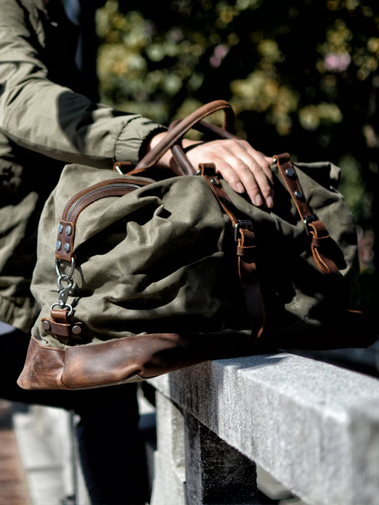 Tillamook Canvas Duffle Bag