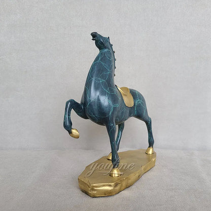 THE STEED | Hand-Painted Bronze Equestrian Sculpture