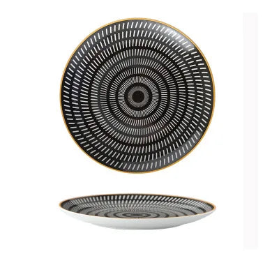 Hypnotic™ Geometric Dinner Plate Collection