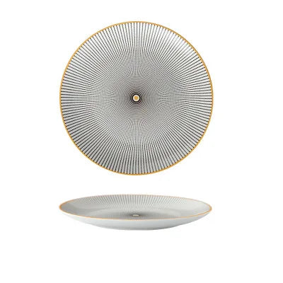 Hypnotic™ Geometric Dinner Plate Collection
