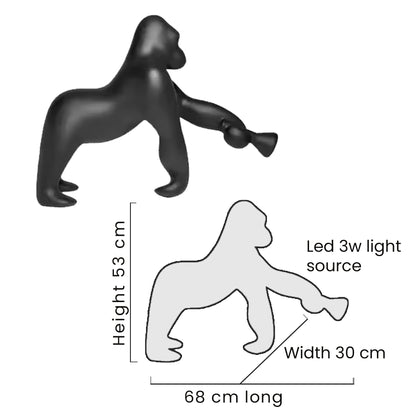 Kong™ Gorilla Lamp Statement Piece