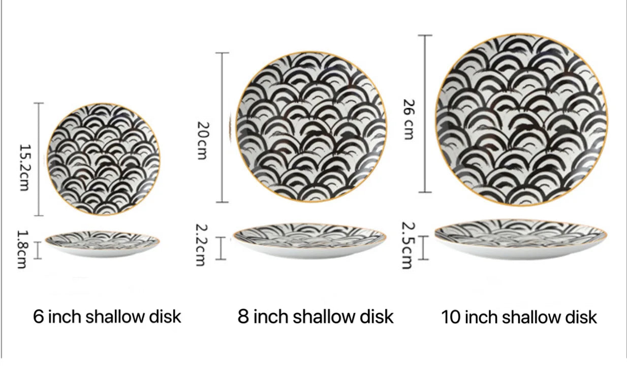 Hypnotic™ Geometric Dinner Plate Collection