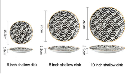 Hypnotic™ Geometric Dinner Plate Collection