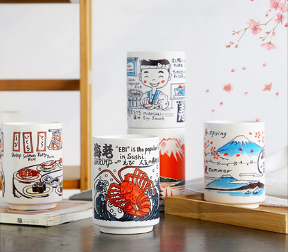 Yamato Artisanal Japanese Tea Cups