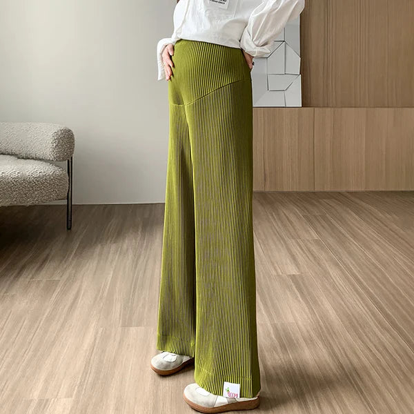 Ribbed Knit Maternity Pants