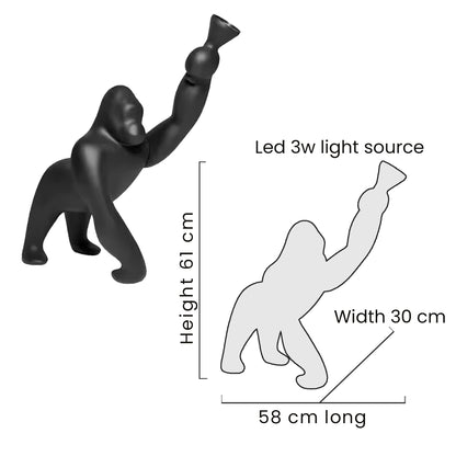 Kong™ Gorilla Lamp Statement Piece
