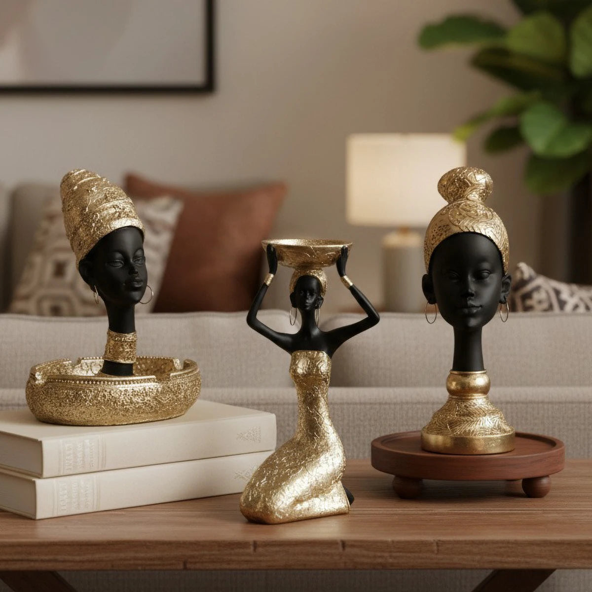 Resin African Figure Collection