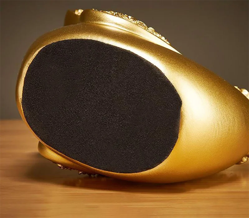 The Grace Pair - Geometric Swan Sculpture Set in Modern Resin