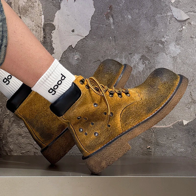 Urban Edge™ Suede Ankle Boots