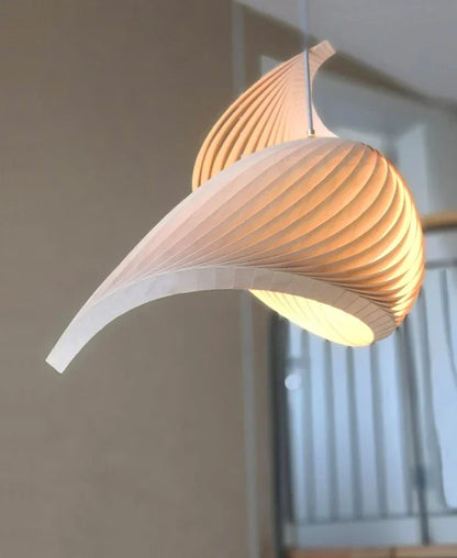 The Marea - Shell-Inspired Pendant Light in Natural Materials