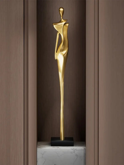 Abstract Tapered Figure Sculpture