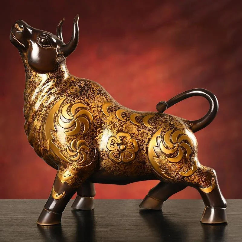 Prosperity Ox™ Copper Sculpture