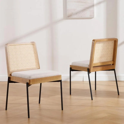 CoastalWeave™ Mid-Century Dining Chairs
