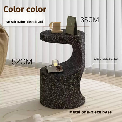 Zen Curve™ Terrazzo Side Table