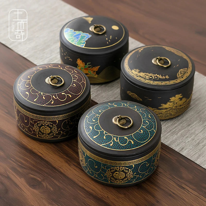 Dynasty™ Ceramic Tea Storage Collection