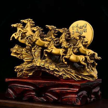 Success Steed - Bronze Horse "Immediate Success" Sculpture