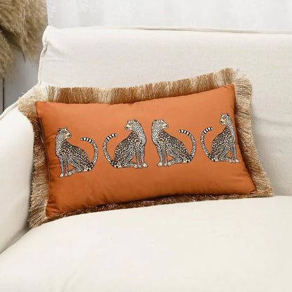 Regal Leopard Luxe™ Cushion
