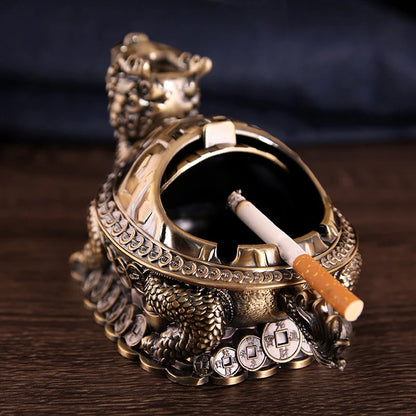 Dragon Turtle Lidded Ashtray