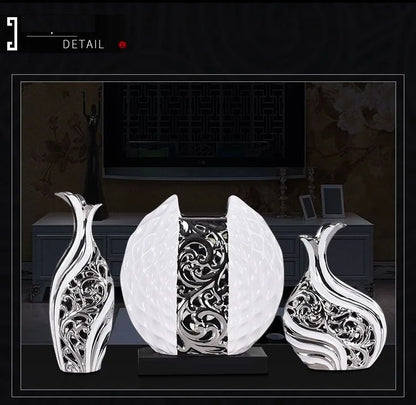 Ceramic Vase Trio