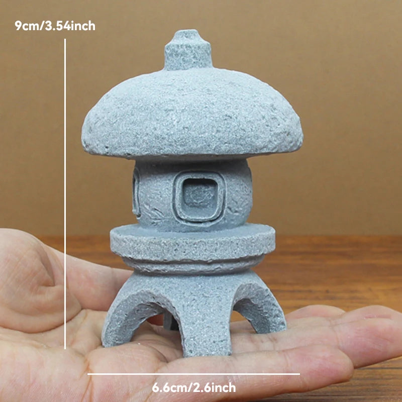 Miniature Sandstone Zen Garden Ornament