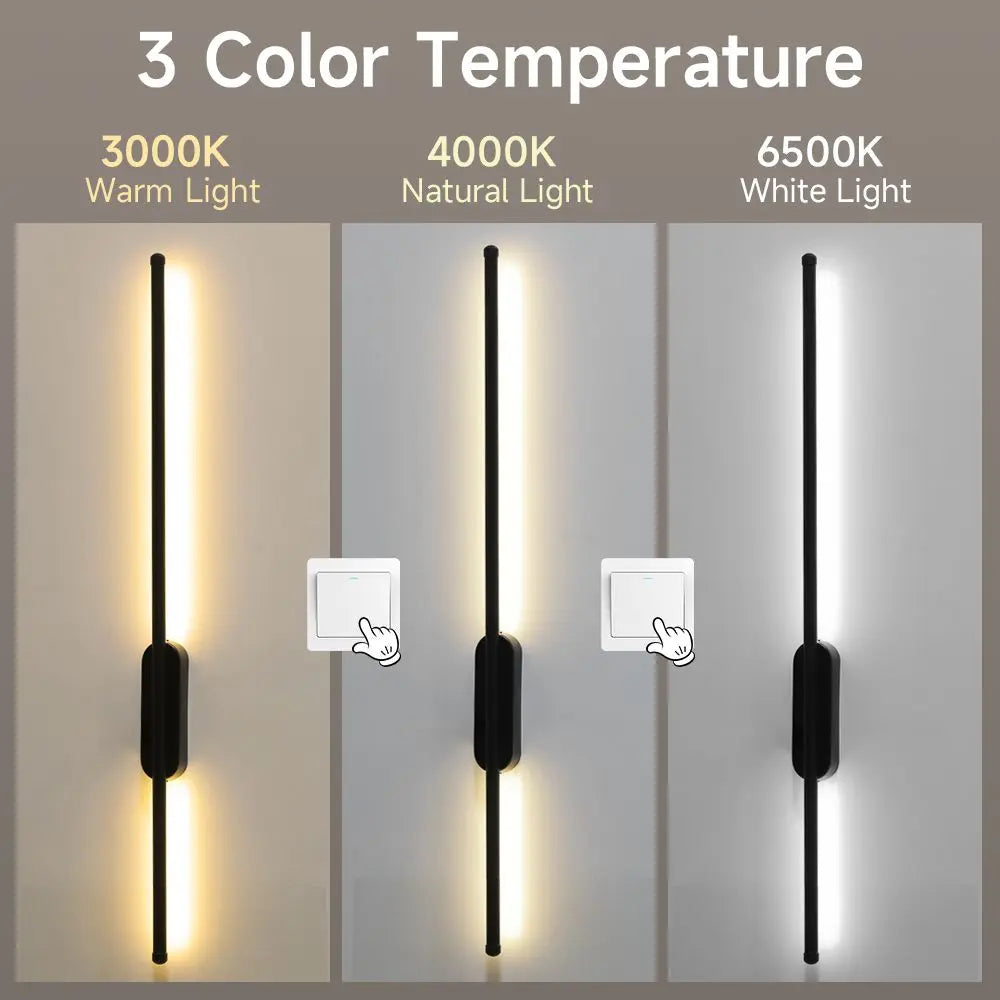 Linear Aluminum LED Wall Sconce