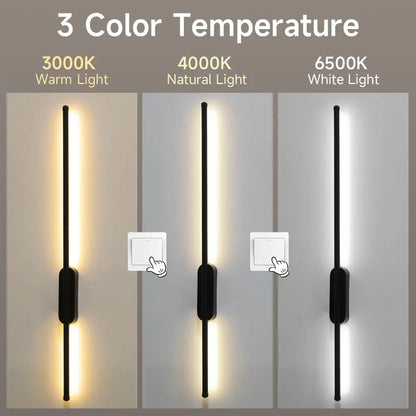 Linear Aluminum LED Wall Sconce