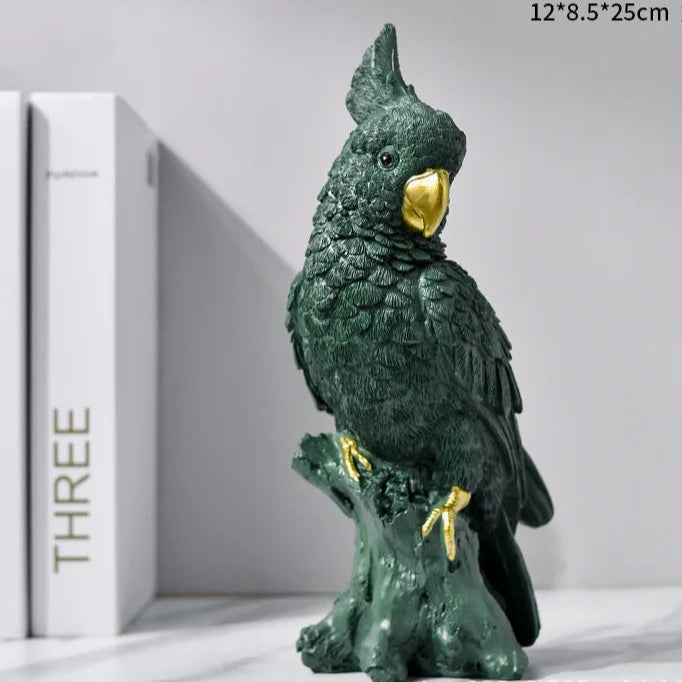 Maison Perché™ – Artistic Parrot Figurine