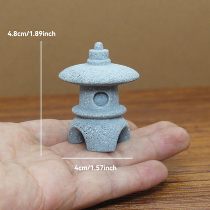 Miniature Sandstone Zen Garden Ornament