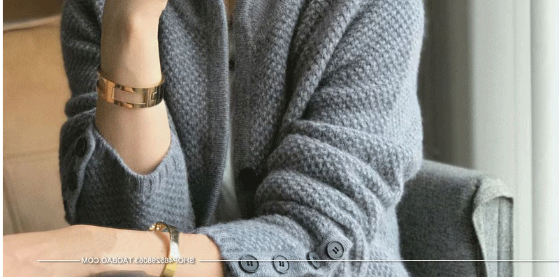 100% Cashmere Cardigan