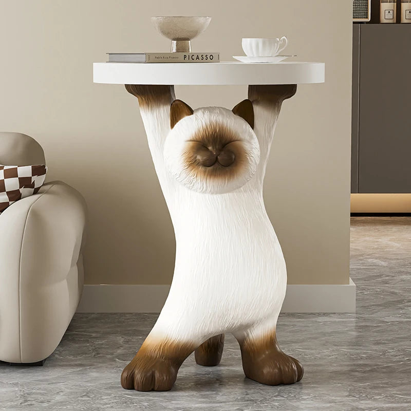 THE SIAM | Cat-Form Resin Side Table – Moseles