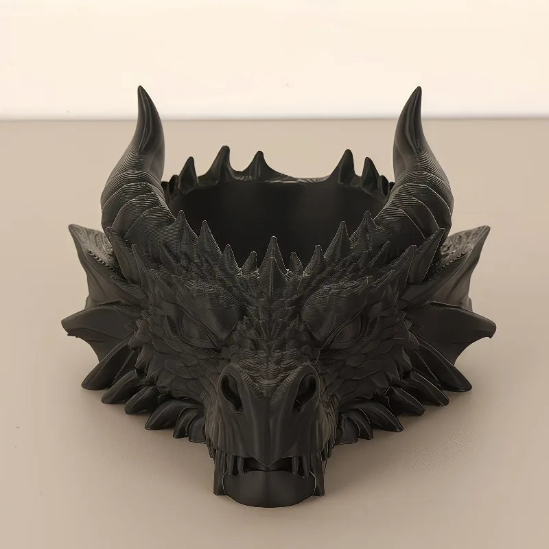 Gothic Dragon Head Jewelry Organizer