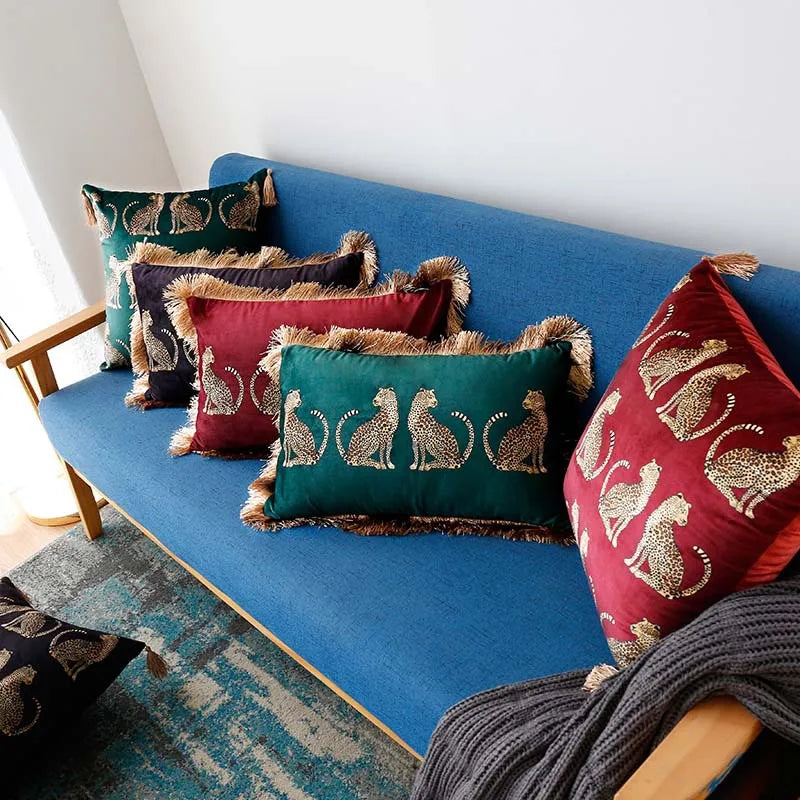 Regal Leopard Luxe™ Cushion