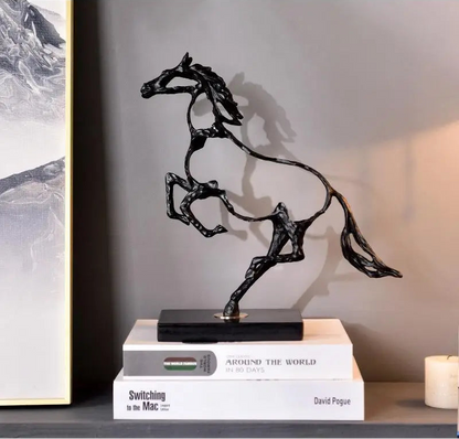 Spirit in Motion - Hollow Cast Iron Horse Sculpture