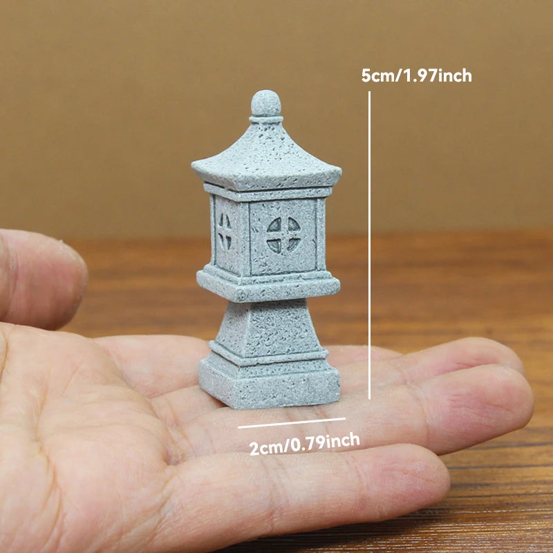 Miniature Sandstone Zen Garden Ornament