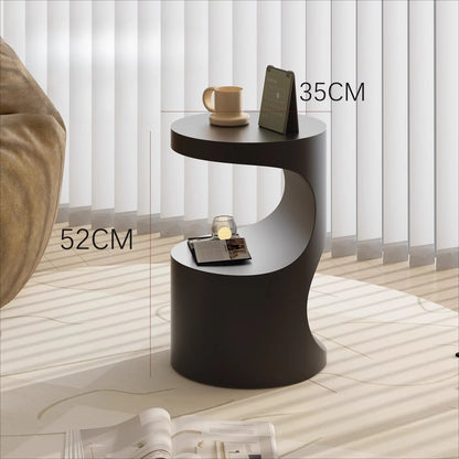 Zen Curve™ Terrazzo Side Table