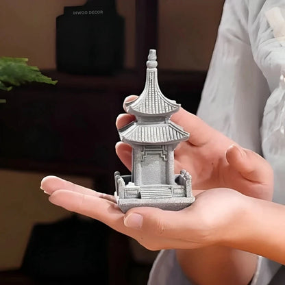 Miniature Sandstone Zen Garden Ornament